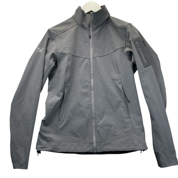 Arcteryx Fleece Jacket Womens Medium GrayFull Zip Outdoors Hiking Fleece - Picture 6 of 16